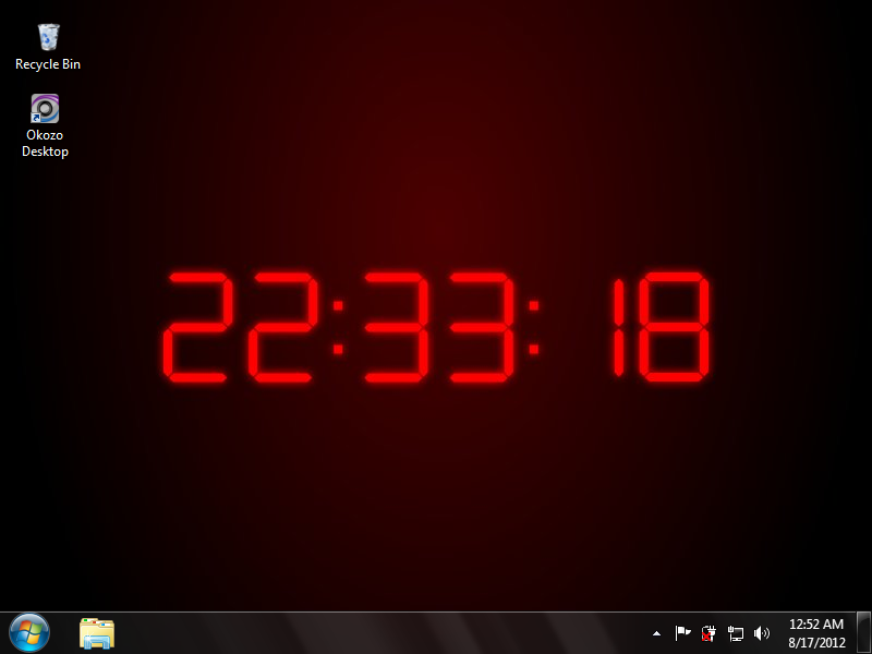 Detail Free Desktop Clock Nomer 20