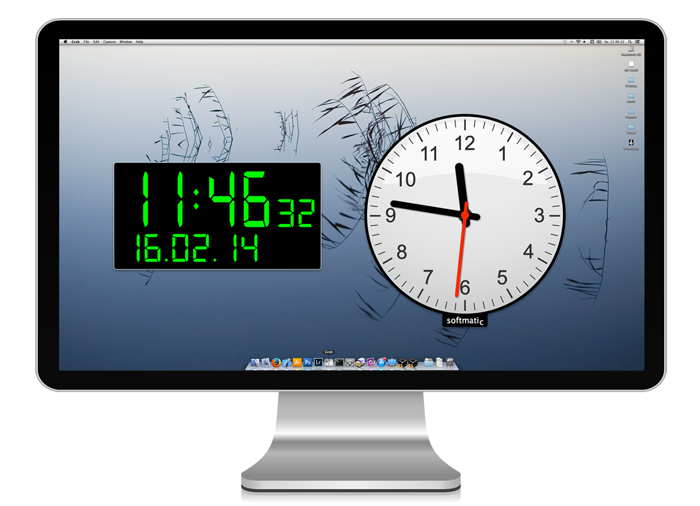 Detail Free Desktop Clock Nomer 26