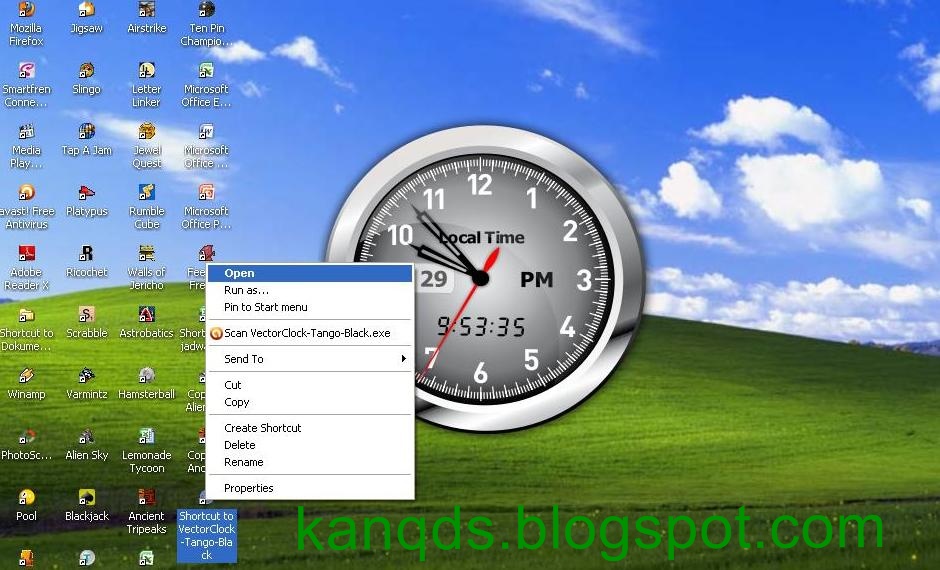 Download Free Desktop Clock Nomer 31