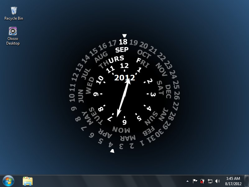 Detail Free Desktop Clock Nomer 35