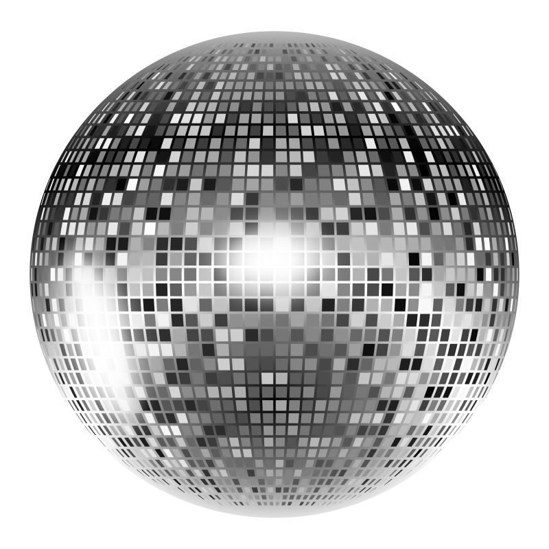 Detail Free Disco Ball Vector Nomer 28