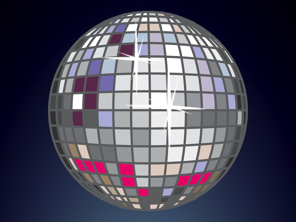 Detail Free Disco Ball Vector Nomer 29