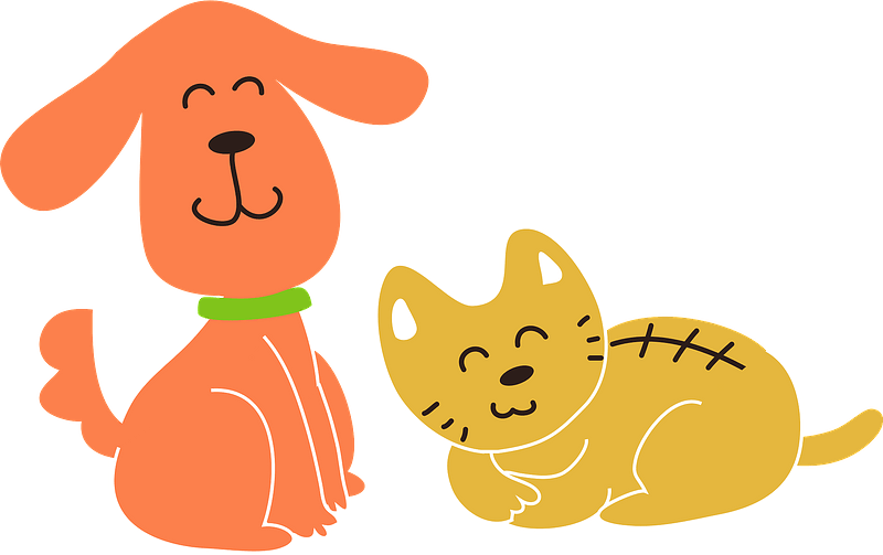 Detail Free Dog And Cat Clipart Nomer 13