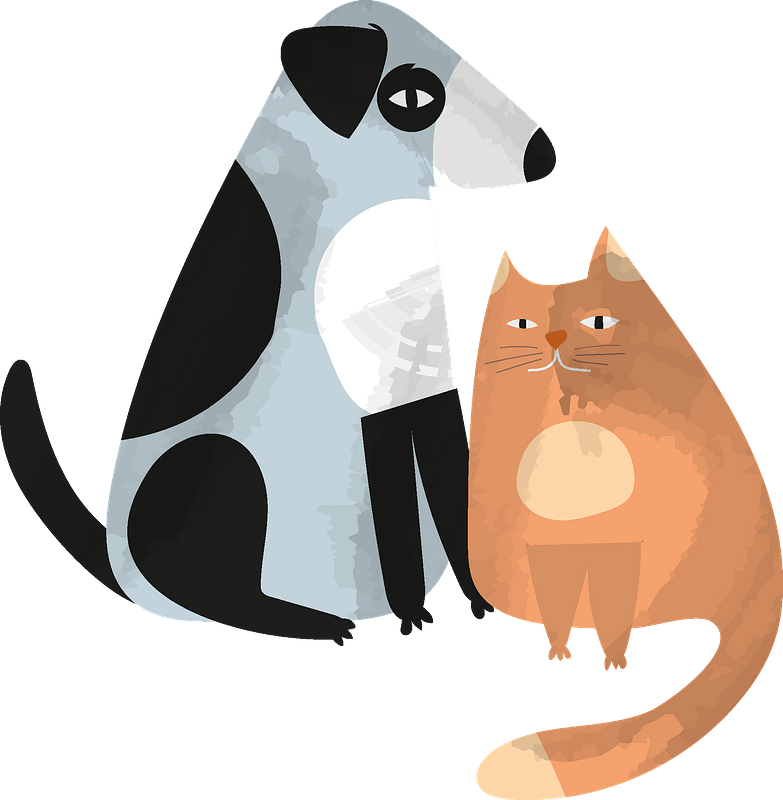 Detail Free Dog And Cat Clipart Nomer 38