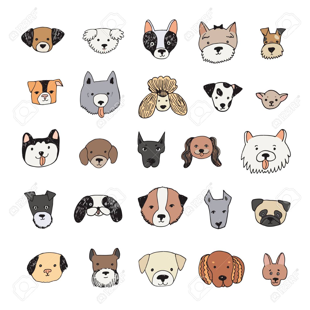 Download Free Dog Illustrations Nomer 2