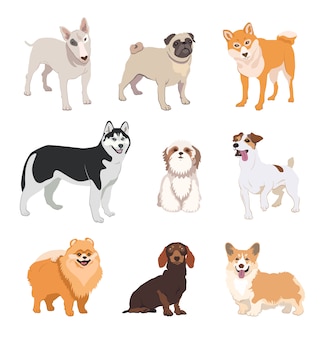 Detail Free Dog Illustrations Nomer 14