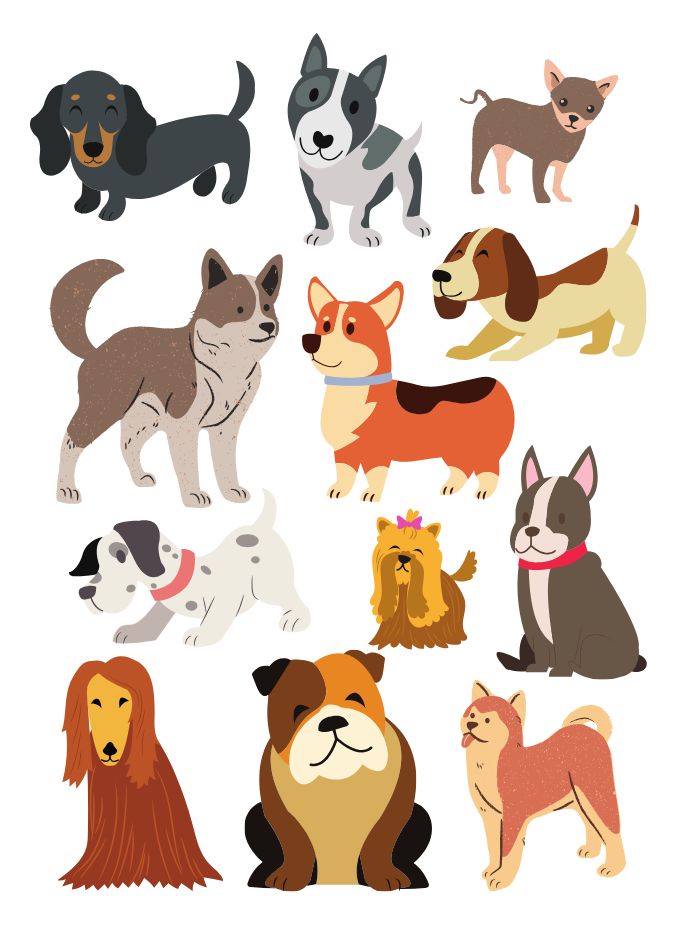 Detail Free Dog Illustrations Nomer 20