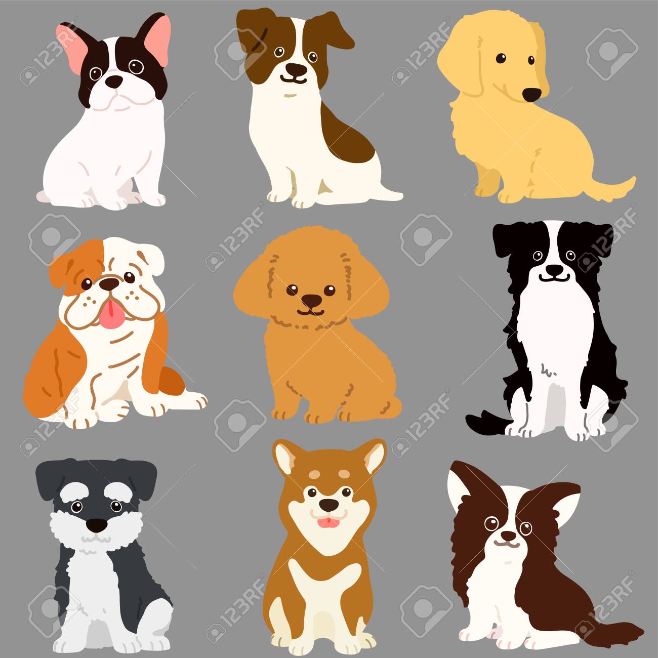 Detail Free Dog Illustrations Nomer 27