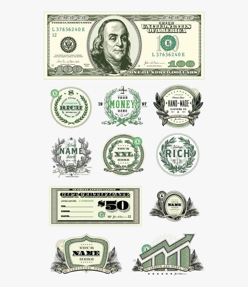 Detail Free Dollar Bill Clipart Images Nomer 33