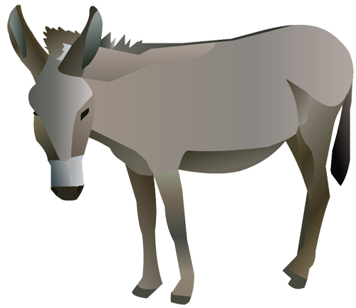 Free Donkey Clipart - KibrisPDR