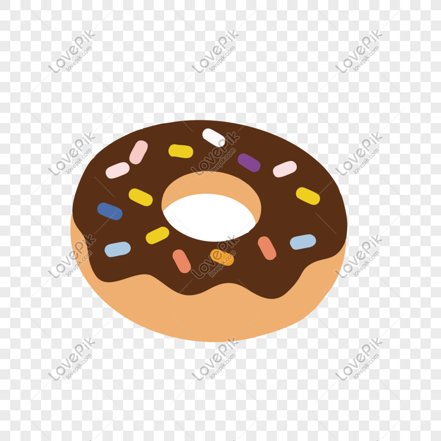 Detail Free Donut Vector Nomer 45