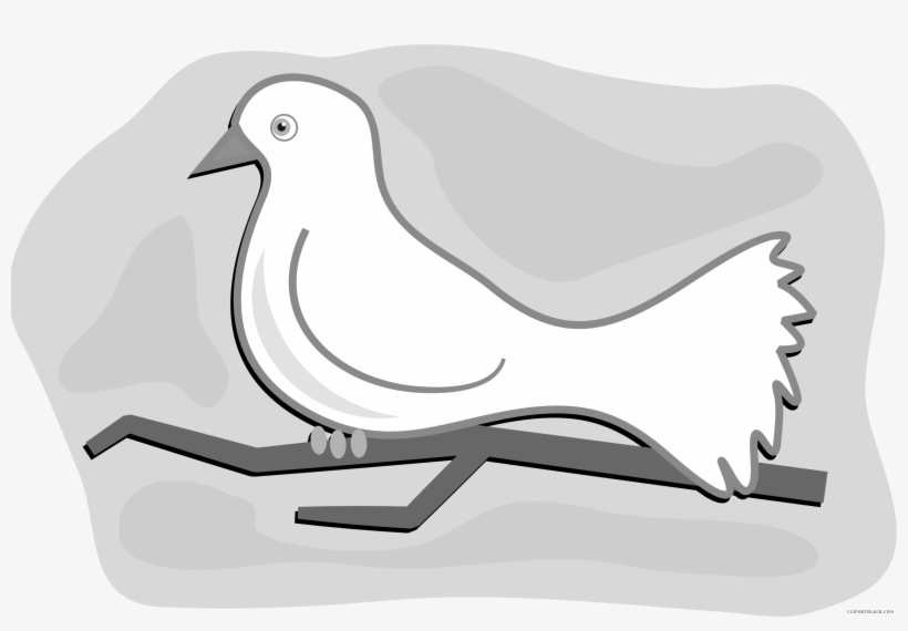 Detail Free Dove Clipart Black And White Nomer 33