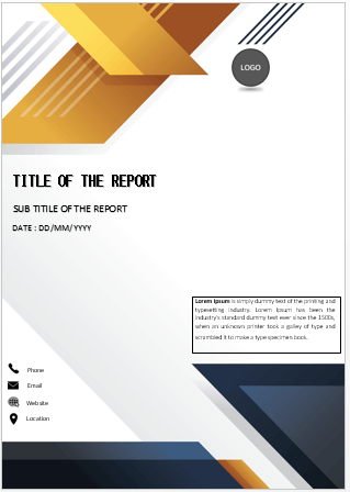 Detail Free Download Cover Page Microsoft Word Nomer 20