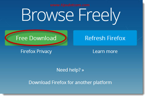 Detail Free Download Firefox Mozilla Nomer 35