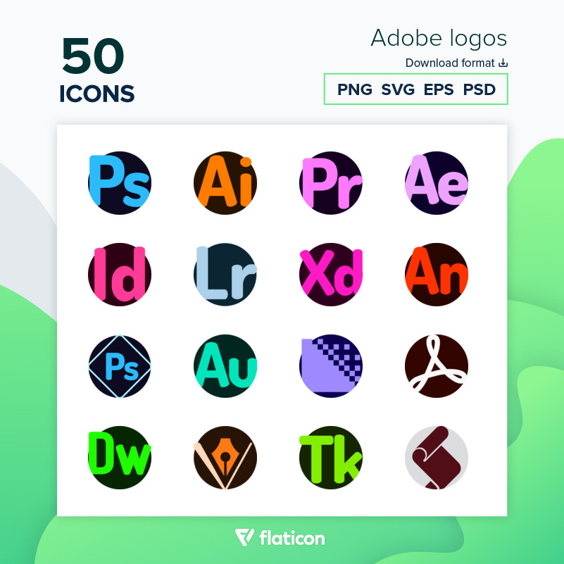 Detail Free Download Logo Adobe Pack Nomer 3