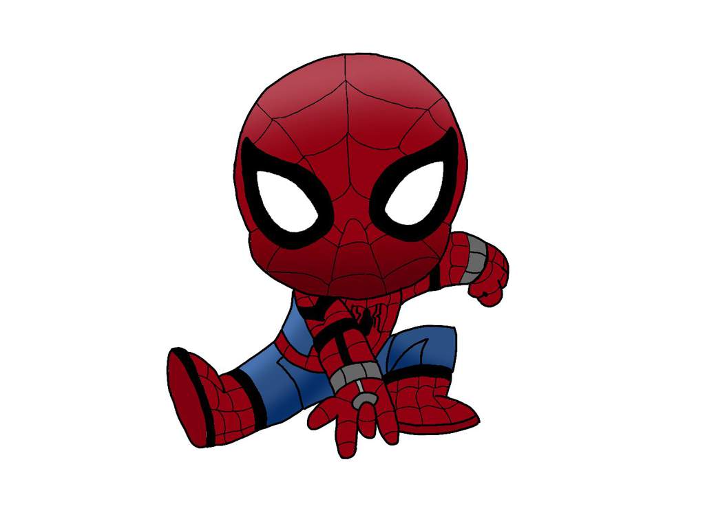 Detail Spiderman Chibi Nomer 8