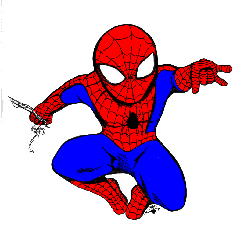 Detail Spiderman Chibi Nomer 21