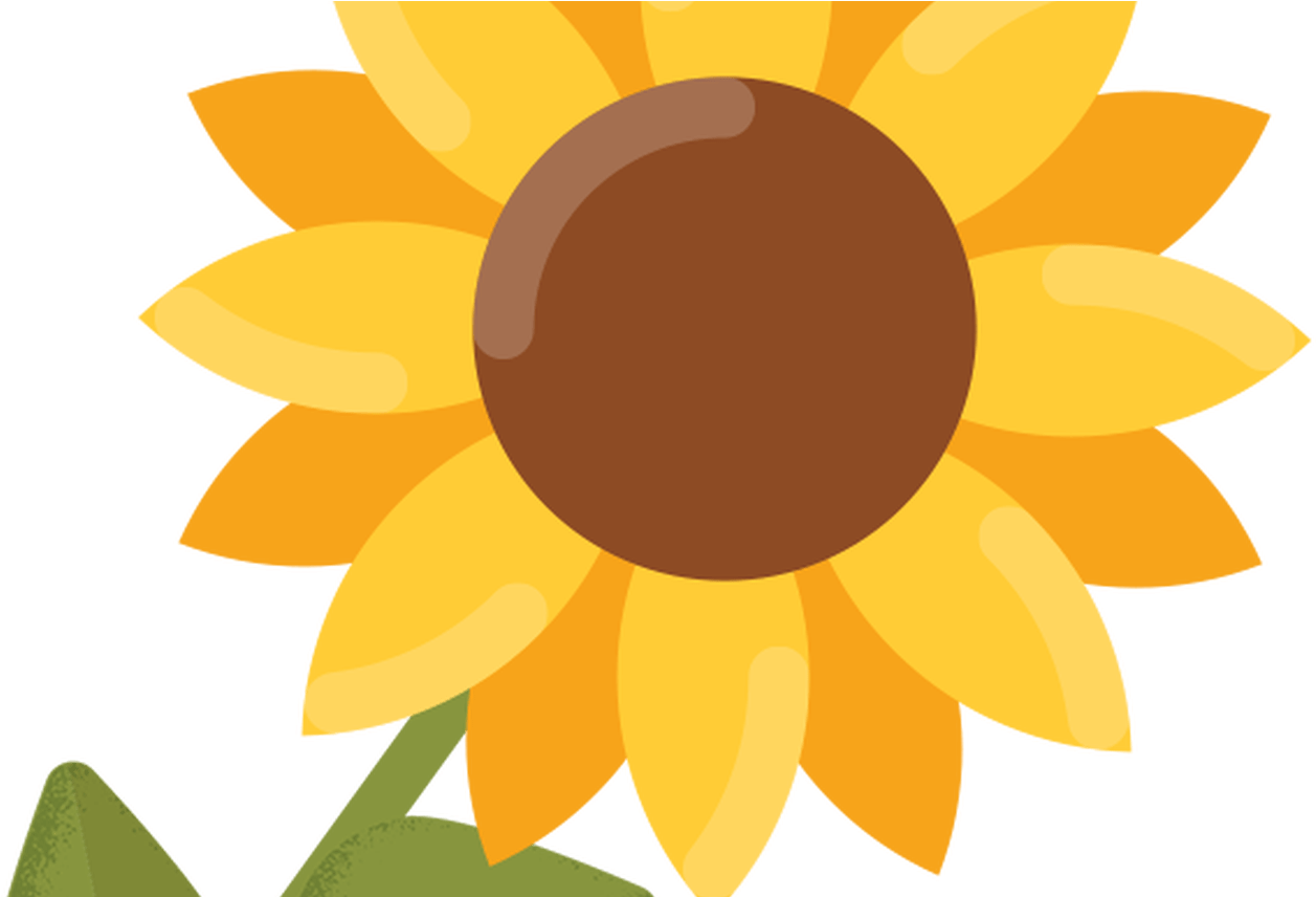 Detail Sunflower Clipart Nomer 12