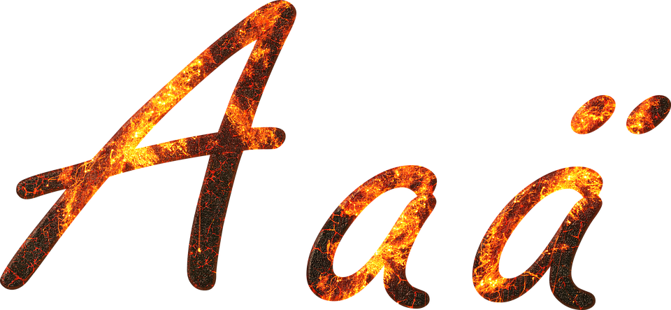 Detail Feuer Schriftart Nomer 4