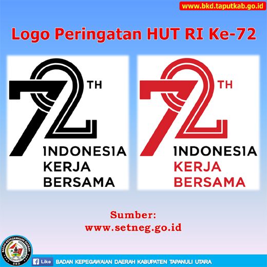Detail Free Download Logo Kemerdekaan Ri 72 Nomer 52