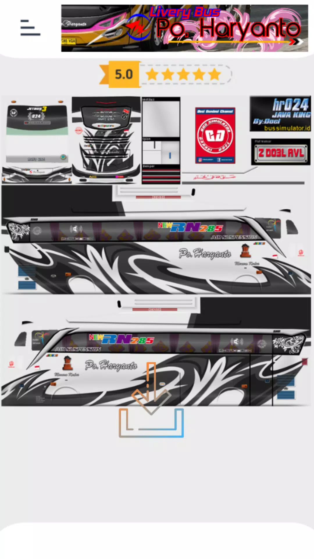 Detail Free Download Logo Po Hariyanto Nomer 49