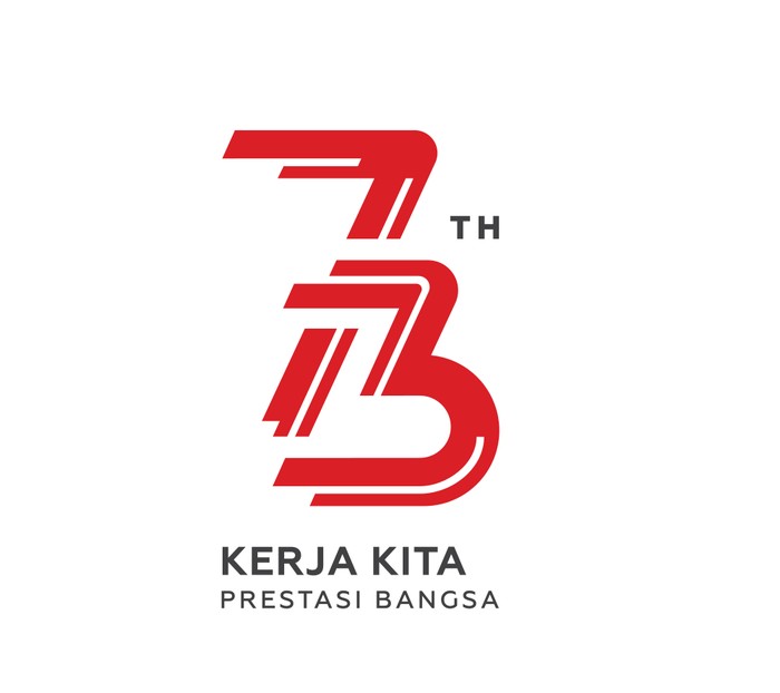 Detail Free Download Logo Resmi Hut Ri Ke 73 Nomer 2