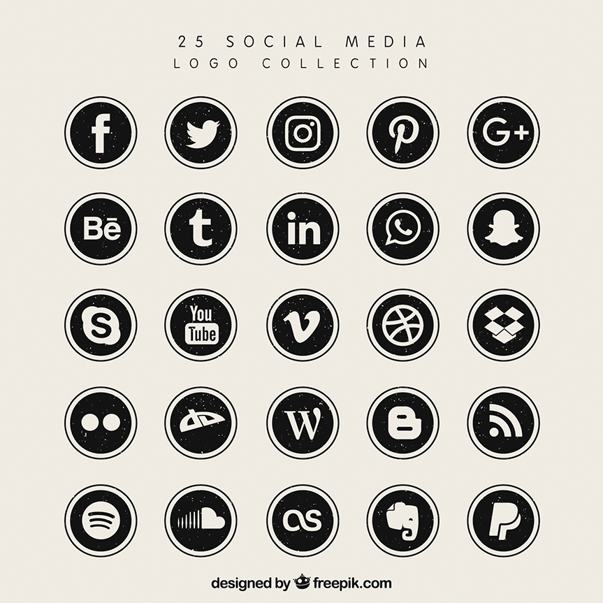 Detail Free Download Logo Social Media Nomer 2