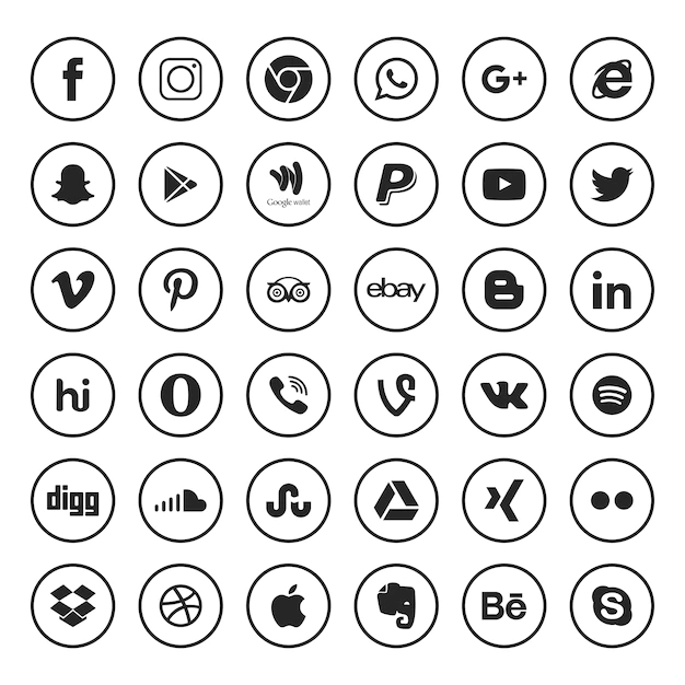 Detail Free Download Logo Social Media Vector Nomer 27