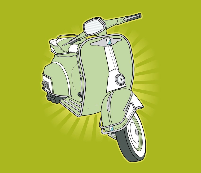 Detail Free Download Logo Vespa Nomer 50