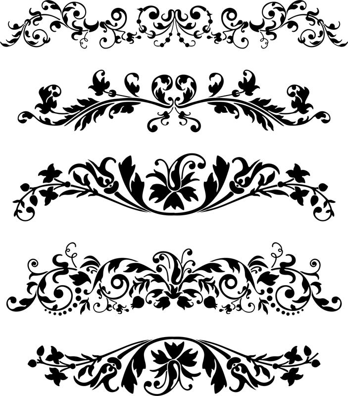 Detail Free Download Ornament Vector Nomer 27