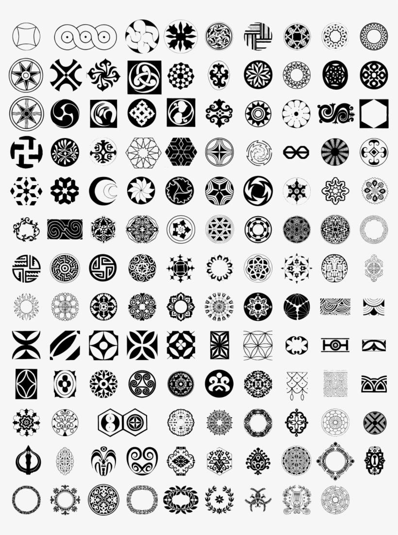 Detail Free Download Ornament Vector Nomer 36