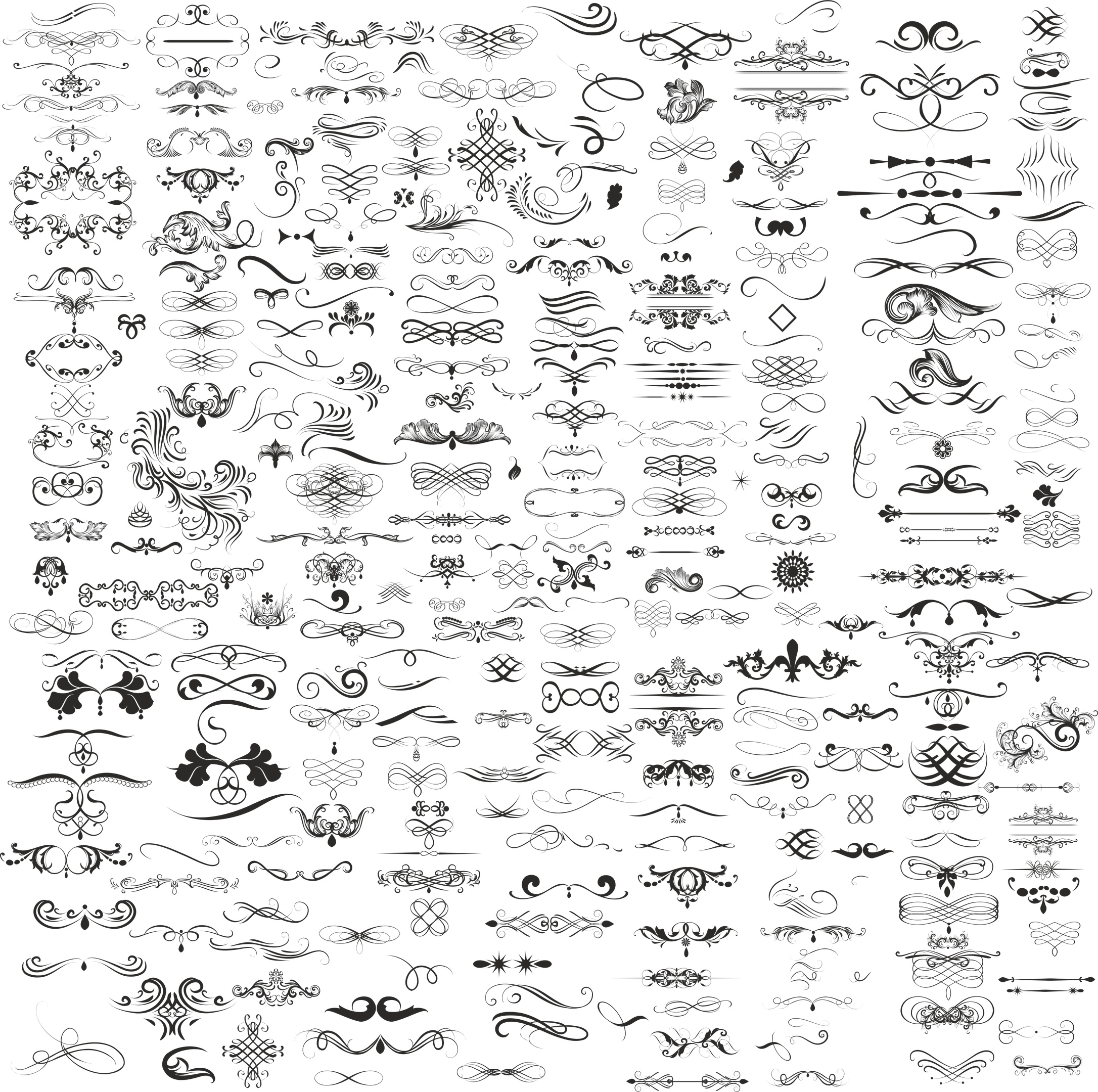 Detail Free Download Ornament Vector Nomer 44