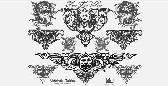 Detail Free Download Ornament Vector Nomer 55