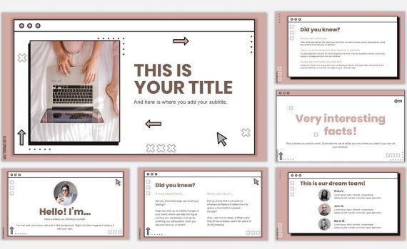 Detail Free Download Ppt Aesthetic Nomer 38