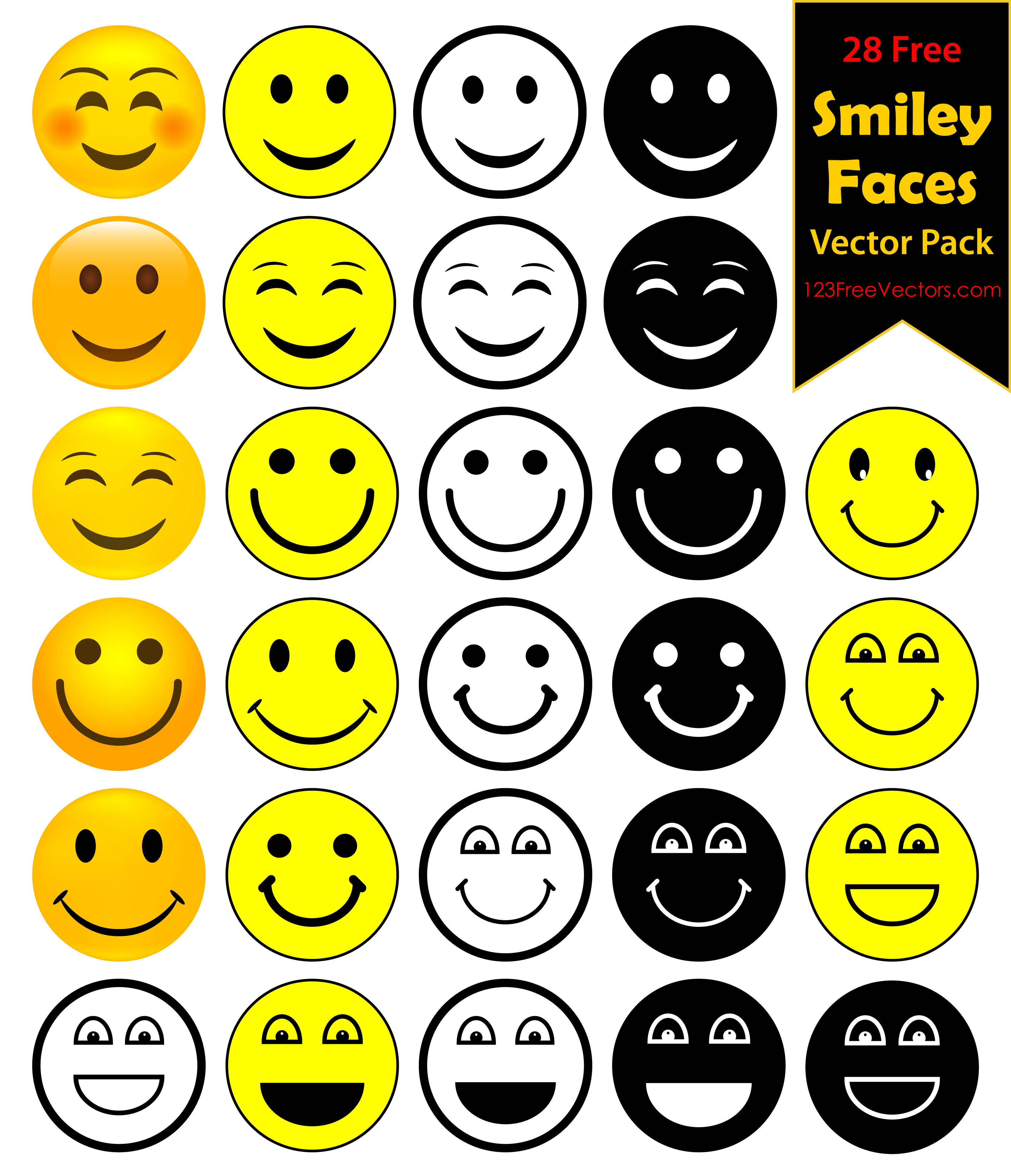 Detail Free Download Smiley Face Nomer 14