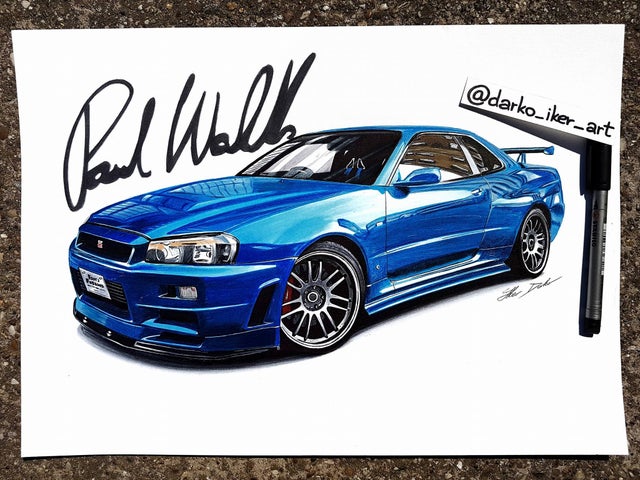 Detail Paul Walker Auto Nissan Nomer 16