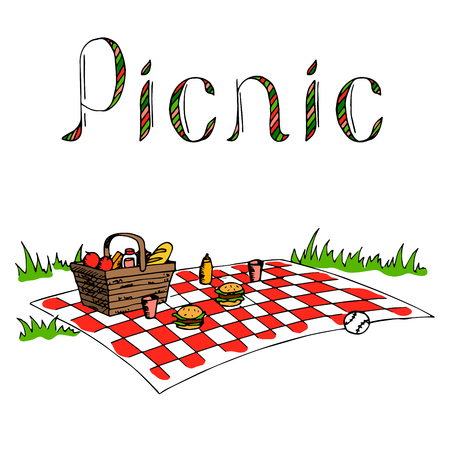 Detail Picknick Zeichnen Nomer 9