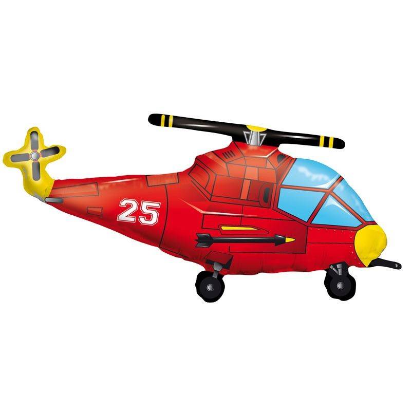 Detail Roter Hubschrauber Nomer 4