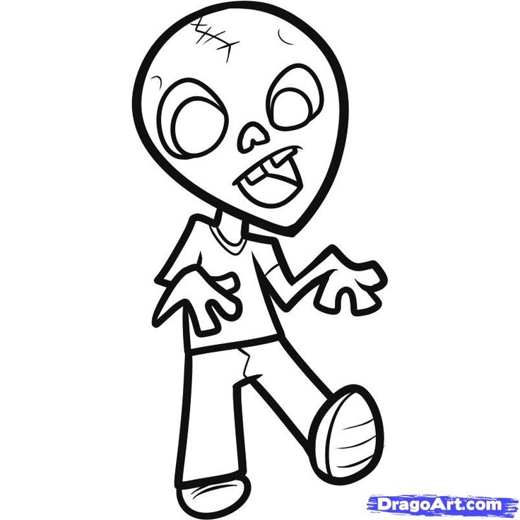 Detail Scary Drawing Easy Nomer 23