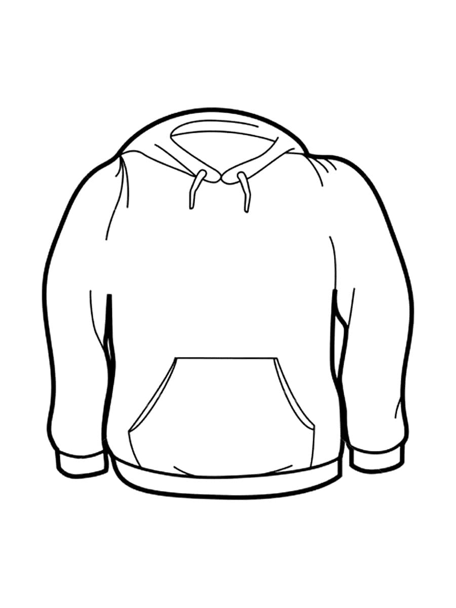 Detail Ausmalbild Pullover Nomer 11