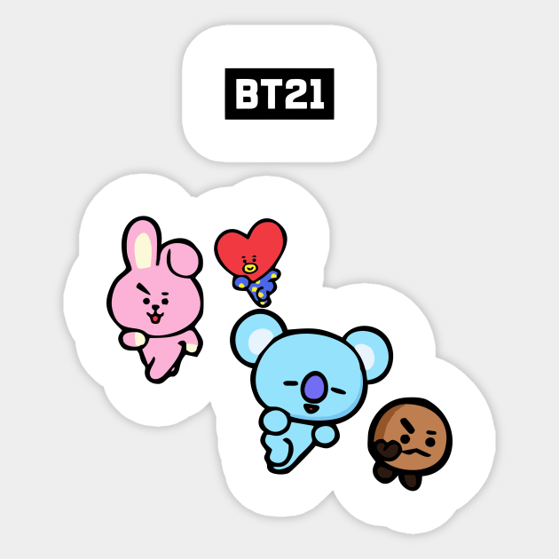 Detail Bt21 Sticker Hd Nomer 20