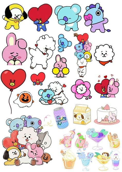 Detail Bt21 Sticker Hd Nomer 24