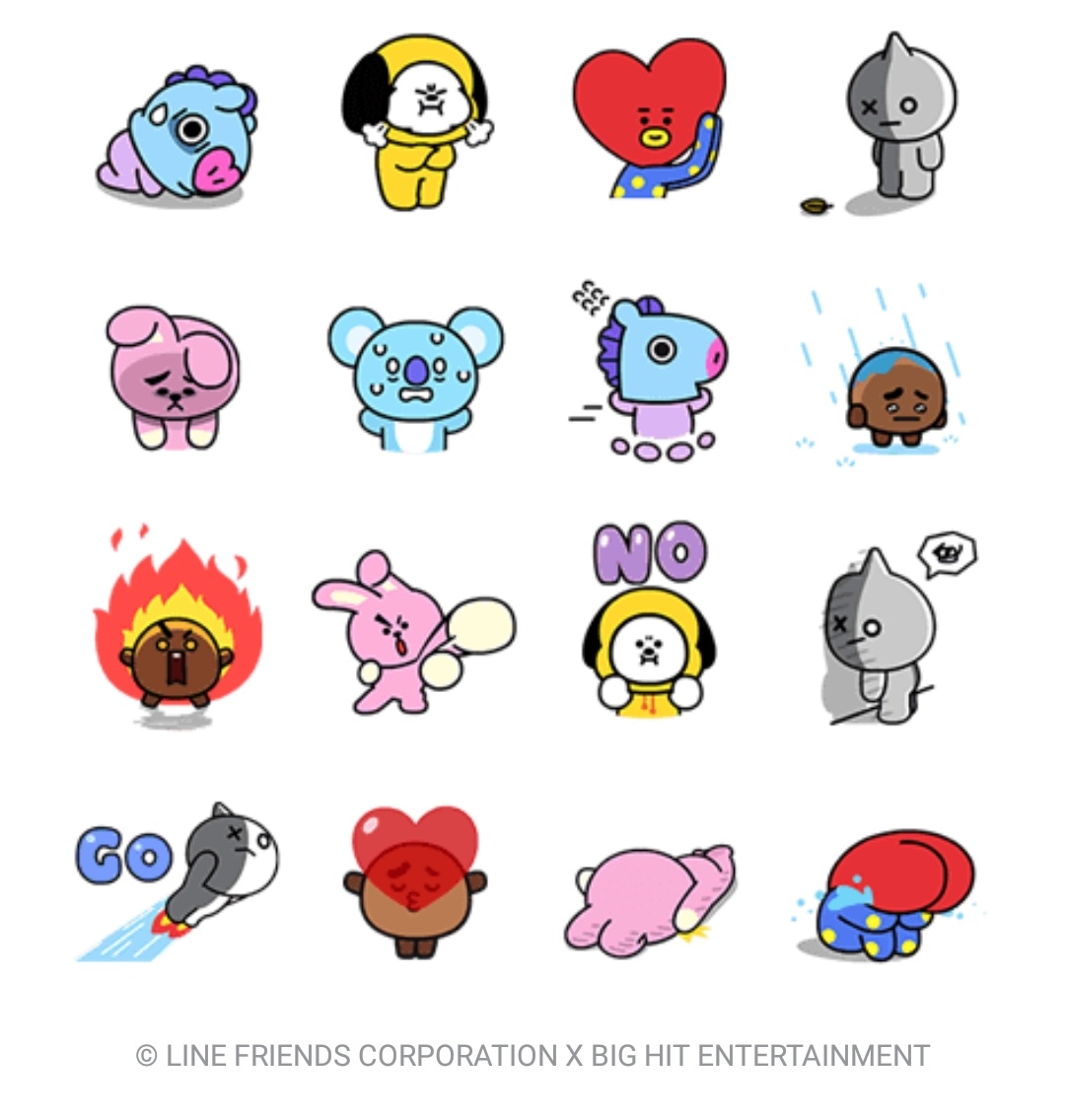 Detail Bt21 Sticker Hd Nomer 31