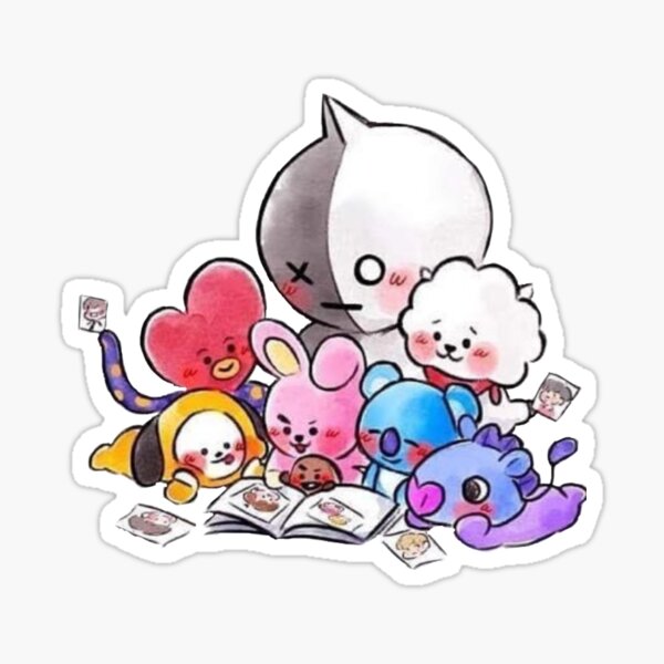 Detail Bt21 Sticker Hd Nomer 44