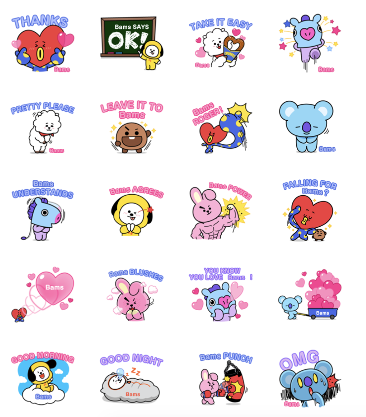 Detail Bt21 Sticker Hd Nomer 53