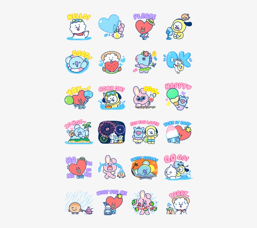 Detail Bt21 Sticker Png Nomer 9