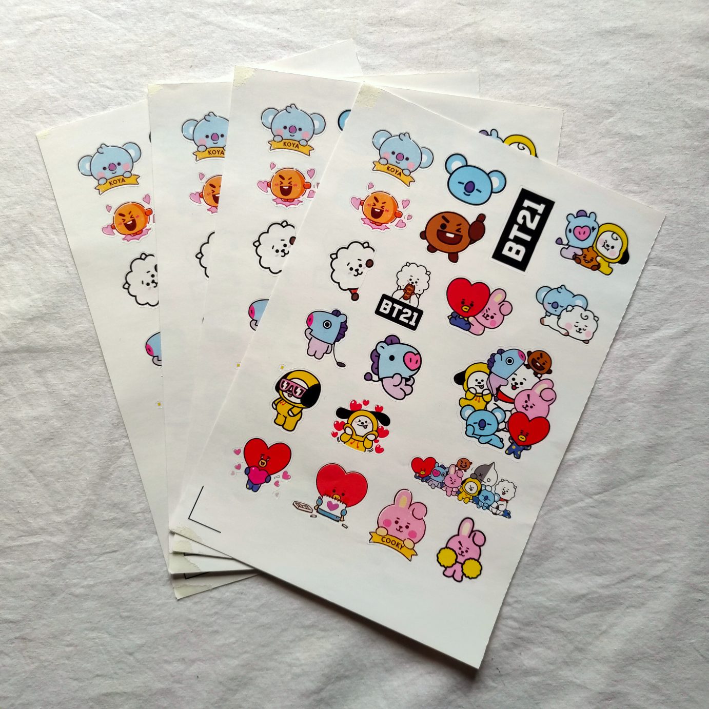 Detail Bt21 Stiker Nomer 34