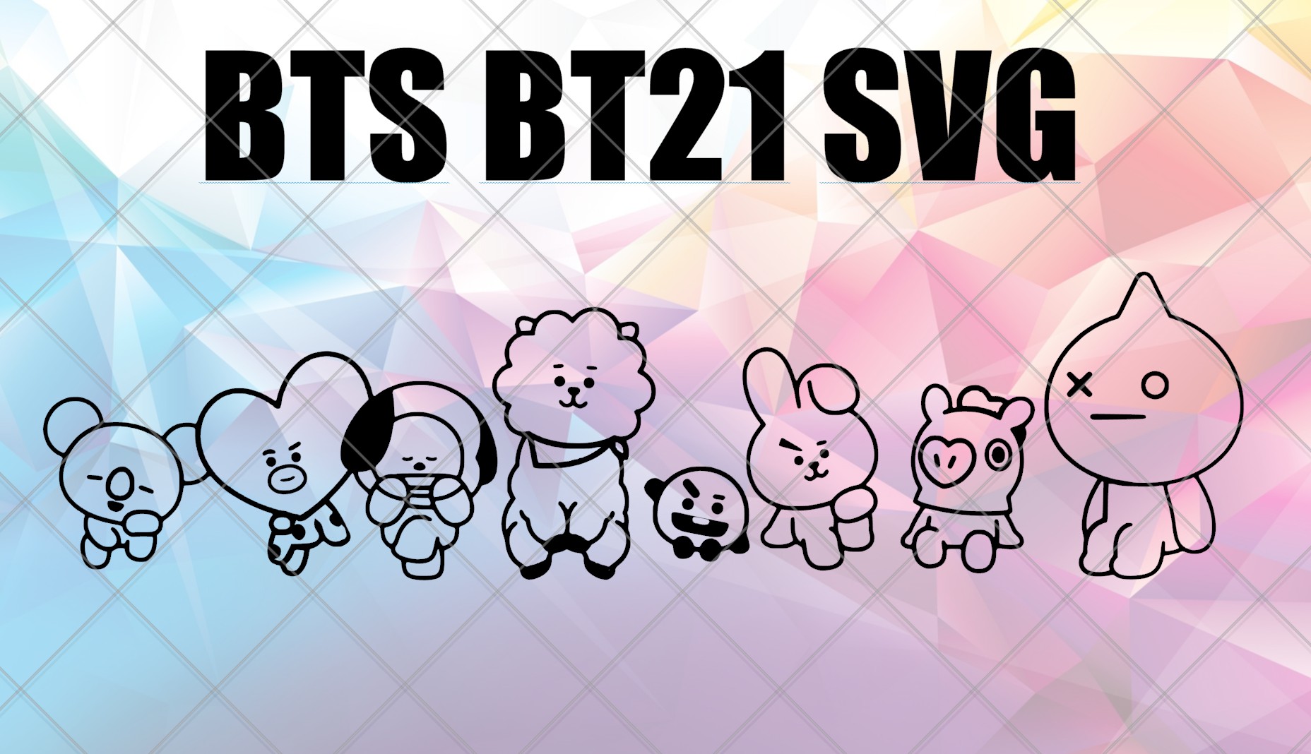 Detail Bt21 Vector Nomer 28