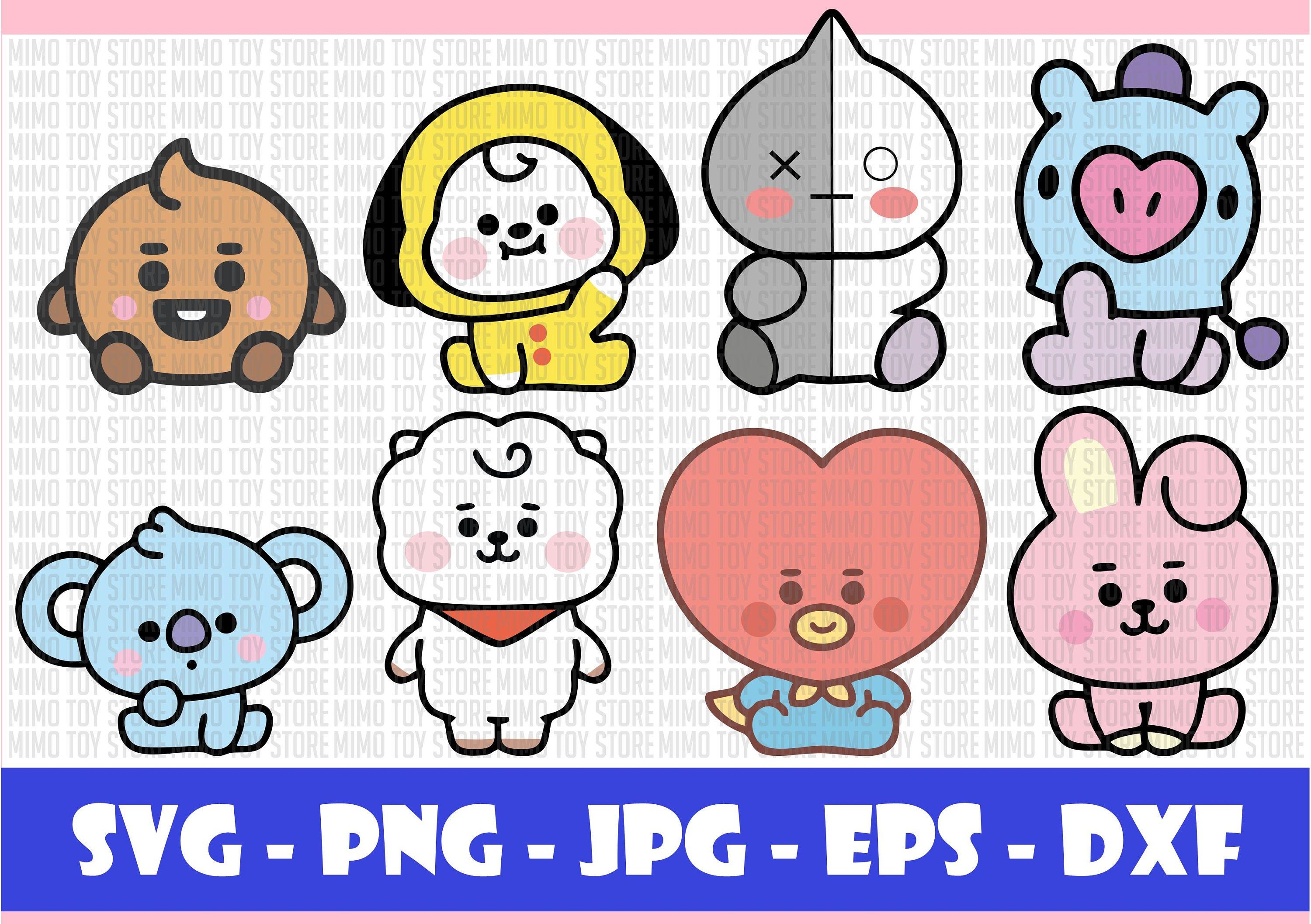 Detail Bt21 Vector Nomer 31