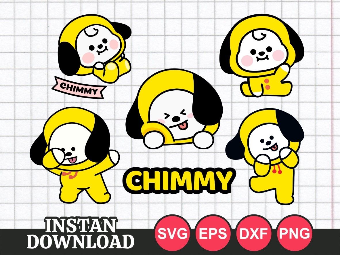 Detail Bt21 Vector Nomer 6